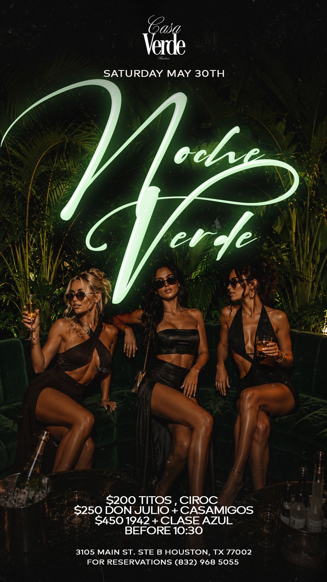 Noche Verde · Saturday May 30 at Casa Verde
